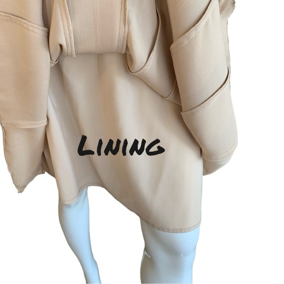 ANN TAYLOR RAW SEAM EDGE FIT & FLARE SKIRT. WOMEN’S SIZE 6 - Picture 5 of 7